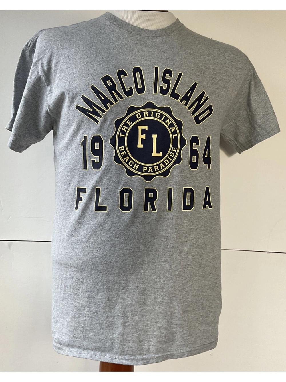 Vintage Marco Island 1964 Florida Graphic T-Shirt Size Medium